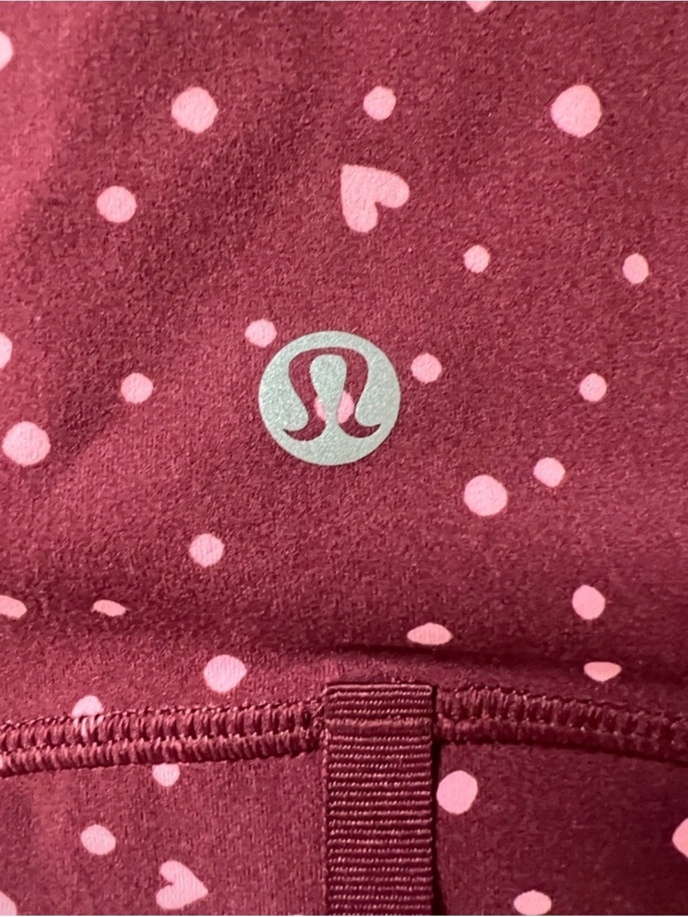 *RARE* Lululemon Define Scattered Heart Sz 6 💕 - Picture 4 of 4